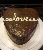 Gluten-Free Gourmet Cakes - 8" Heart Double Layer