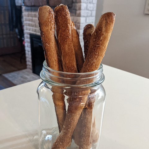 Gluten-Free Old Fashioned Hard Pretzel Rods
