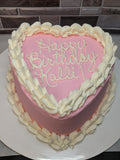 Gluten-Free Gourmet Cakes - 8" Heart Double Layer