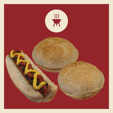 Gluten-Free Buns for Hamburgers and Hot Dogs
