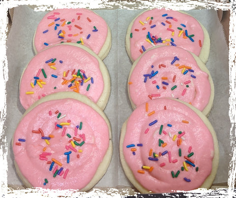 Gluten-Free Soft Frosted Sugar Cookies