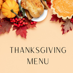 a) Thanksgiving Menu for Warren Bakery Pickup 11/25 &amp; 11/26