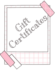 P) Gift Certificates