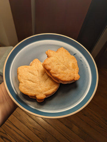 Gluten-Free Maple Leaf Cookies
