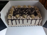 Gluten-Free Gourmet Cakes - 9" x 13" Quarter Sheet Double Layer