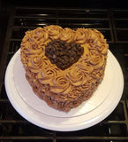 Gluten-Free Gourmet Cakes - 8" Heart Double Layer